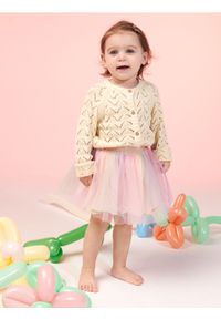 Sinsay - Sweter - kremowy. Kolor: kremowy. Materiał: bawełna, dzianina #1