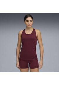 Puma - Damska koszulka bez rękawów TAD ESSENTIALS o kroju bokserki PUMA. Kolor: czerwony. Długość rękawa: bez rękawów. Sport: bieganie