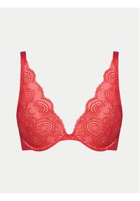 Wonderbra Biustonosz push-up WB000BHP Czerwony. Kolor: czerwony. Materiał: syntetyk. Rodzaj stanika: push-up