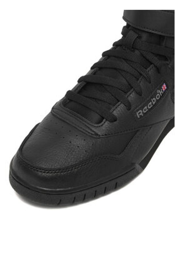 Reebok Sneakersy EO-EX-O-FIT HI 100000109 Czarny. Kolor: czarny. Materiał: syntetyk, skóra
