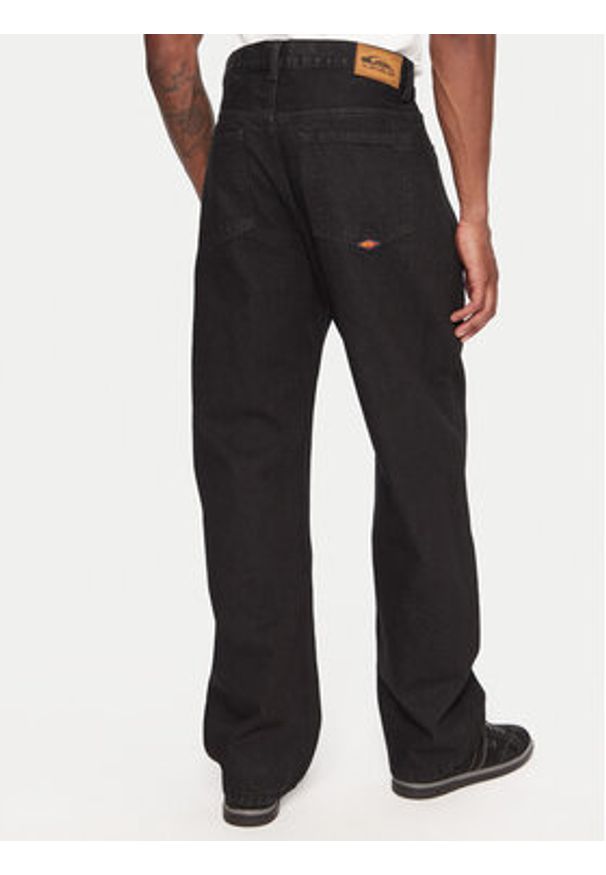 Quiksilver Jeansy EQYDP03498 Czarny Baggy Fit. Kolor: czarny