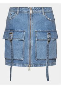 GESTUZ - Gestuz Spódnica jeansowa Zoy 10908709 Niebieski Slim Fit. Kolor: niebieski. Materiał: bawełna #3