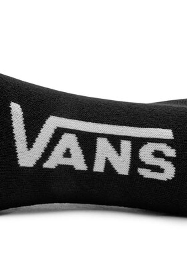 Vans Zestaw 3 par niskich skarpet męskich Classic Ankle VN000FV7BLK1 Czarny. Kolor: czarny. Materiał: materiał