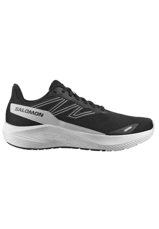 salomon - Buty do biegania męskie Salomon Aero Blaze. Zapięcie: sznurówki. Kolor: czarny, szary, wielokolorowy. Materiał: materiał, tkanina, syntetyk, guma. Szerokość cholewki: normalna