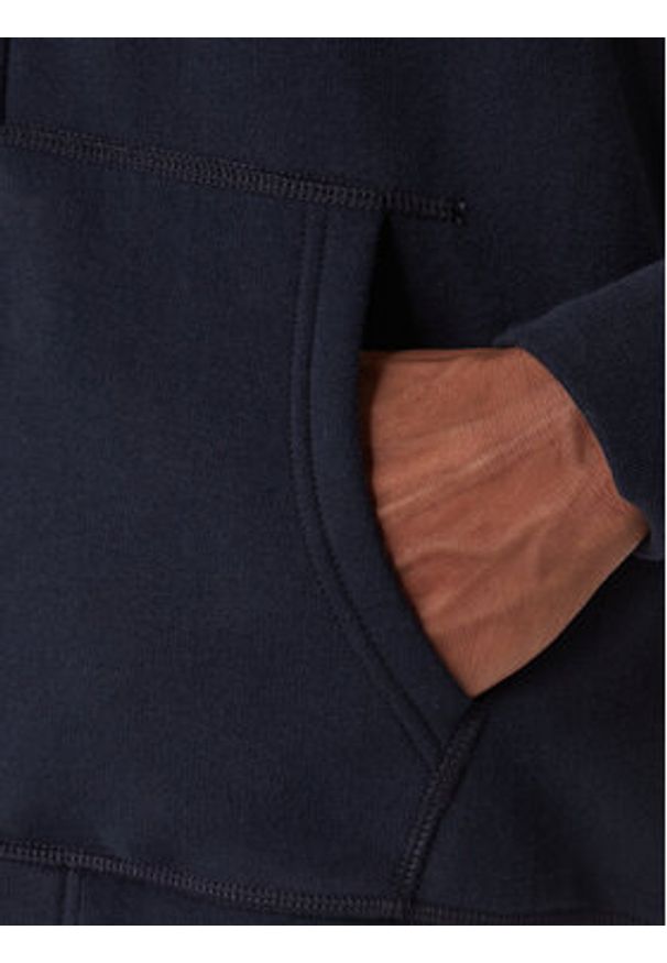 TOMMY HILFIGER - Tommy Hilfiger Bluza Essential MW0MW41759 Granatowy Regular Fit. Kolor: niebieski. Materiał: bawełna, syntetyk