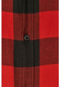 Jack & Jones - Koszula bawełniana. Typ kołnierza: kołnierzyk klasyczny. Kolor: czerwony. Materiał: bawełna. Długość rękawa: długi rękaw. Długość: długie. Styl: klasyczny #5