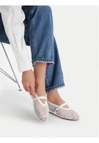 Badura Baleriny MIMOSA-SLT-24067P-52 Biały. Kolor: biały. Materiał: materiał #5