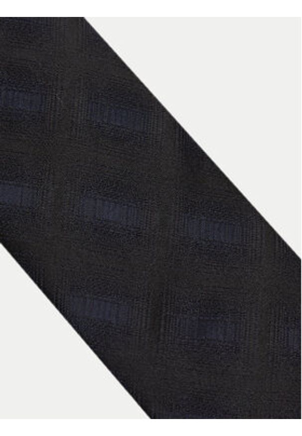 Hugo - HUGO Krawat 50535299 Granatowy. Kolor: niebieski. Materiał: jedwab