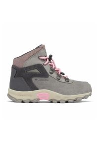 columbia - Buty Trekkingowe Columbia Childrens Newton Ridge Amped Dziecięce. Kolor: szary
