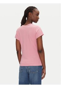 BOSS T-Shirt C_Eslane_4 50540432 Różowy Slim Fit. Kolor: różowy. Materiał: bawełna #5