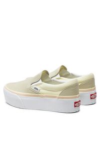 Vans Tenisówki Classic Slip-On Stackform VN000CN14481 Beżowy. Zapięcie: bez zapięcia. Kolor: beżowy. Materiał: materiał