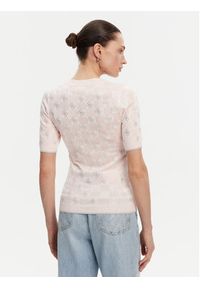 Guess Sweter W5GR20 Z3D60 Różowy Regular Fit. Kolor: różowy. Materiał: wiskoza #4
