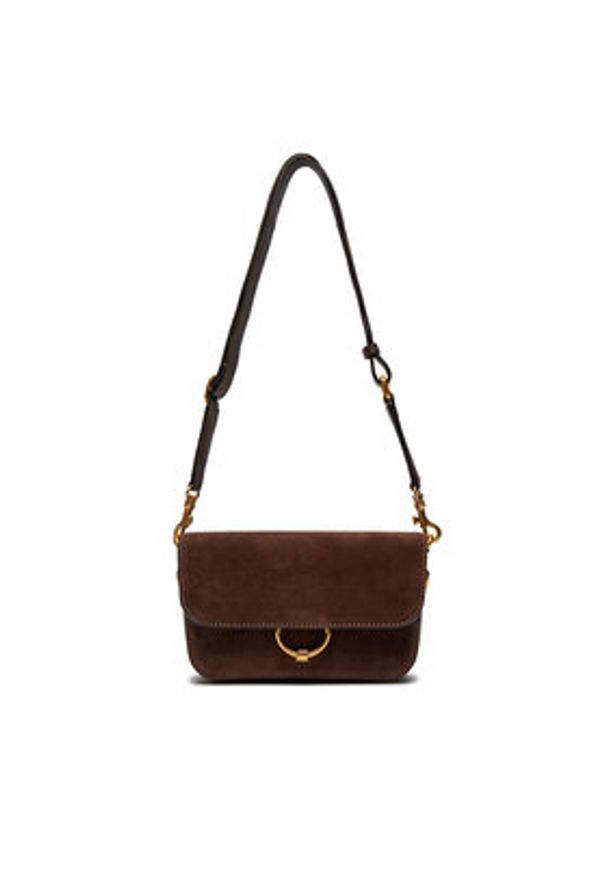 Gianni Chiarini Torebka Meg BS 9014 CM-PL Brązowy. Kolor: brązowy. Materiał: skórzane, zamszowe