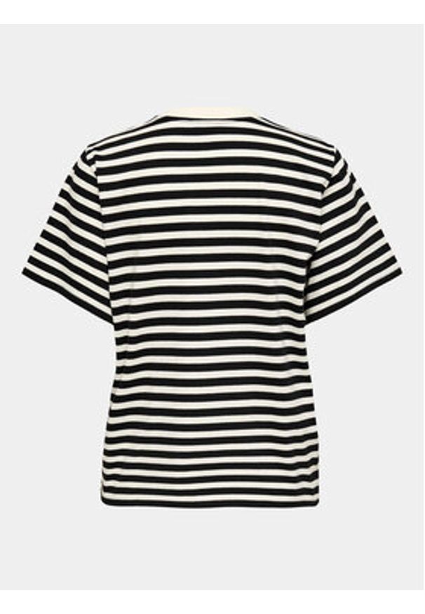 only - ONLY T-Shirt Livina 15272227 Czarny Regular Fit. Kolor: czarny. Materiał: bawełna