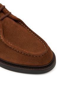 TOMMY HILFIGER - Tommy Hilfiger Półbuty Comfort Lwt Moc Toe FM0FM05589 Brązowy. Kolor: brązowy. Materiał: zamsz, skóra #6