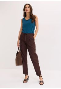 bonprix - Top z dżerseju z czystej bawełny organicznej. Kolor: niebieski. Materiał: jersey, bawełna #2