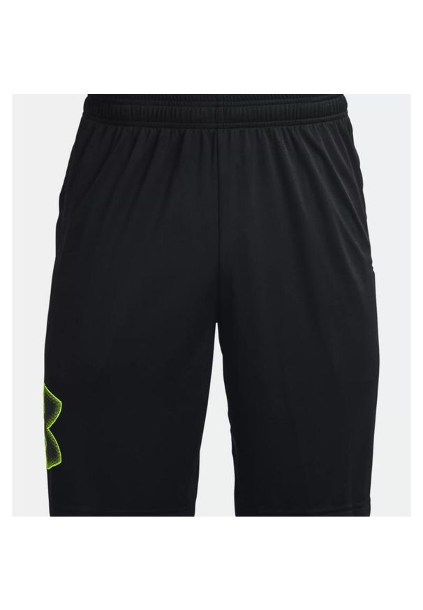 Spodenki sportowe męskie Under Armour Tech Graphic. Kolor: czarny. Długość: krótkie. Sezon: lato