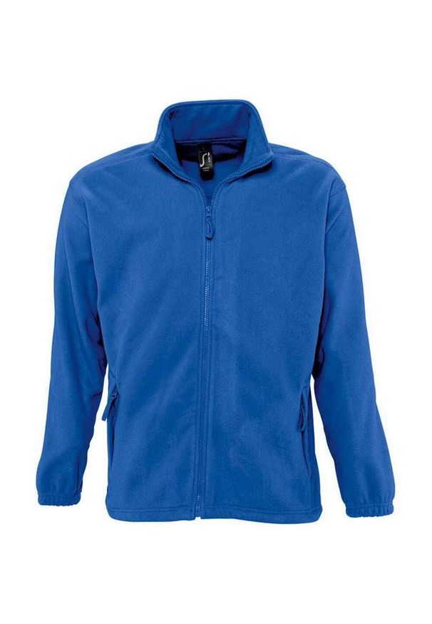 SOL'S - Bluza Polarowa Unisex Dla Dorosłych North. Kolor: niebieski. Materiał: polar. Sezon: zima
