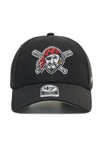 47 Brand Czapka z daszkiem MLB Pittsburgh Pirates B-MVP20WBV-BKO Czarny. Kolor: czarny. Materiał: materiał #4