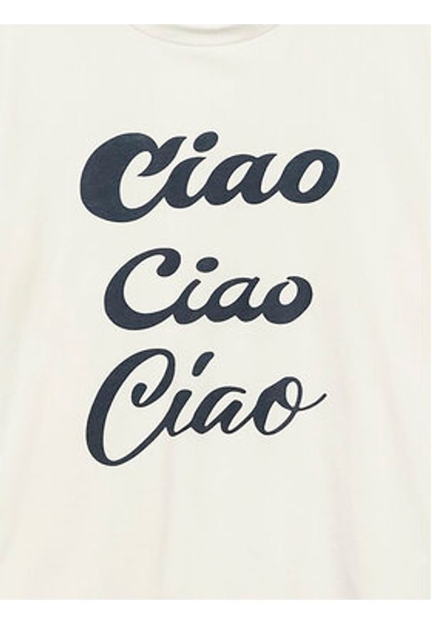 Vero Moda T-Shirt Sonna 10327143 Biały Regular Fit. Kolor: biały. Materiał: bawełna