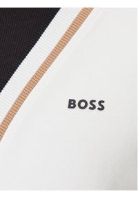 BOSS Kardigan Sardigan 50543472 Biały Relaxed Fit. Kolor: biały. Materiał: syntetyk #4