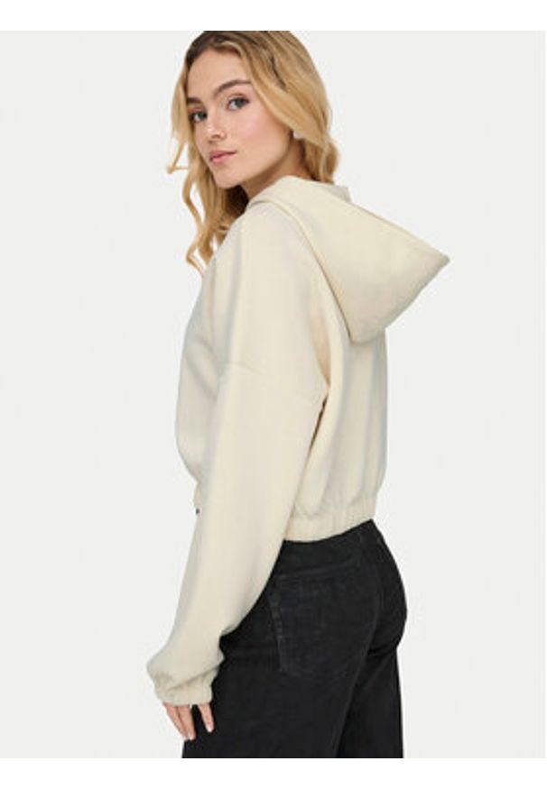 only - ONLY Bluza Scarlett 15346449 Écru Regular Fit. Materiał: syntetyk
