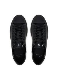Armani Exchange Sneakersy XUX243 XV913 00002 Czarny. Kolor: czarny. Materiał: skóra #4