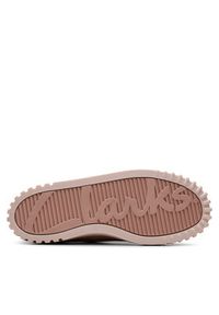 Clarks Sneakersy Mayhill Walk 26181209 Różowy. Kolor: różowy. Materiał: skóra #4