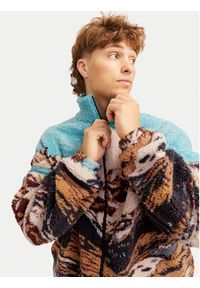 Jack & Jones - Jack&Jones Polar Landscape 12274473 Niebieski Relaxed Fit. Kolor: niebieski. Materiał: syntetyk #6