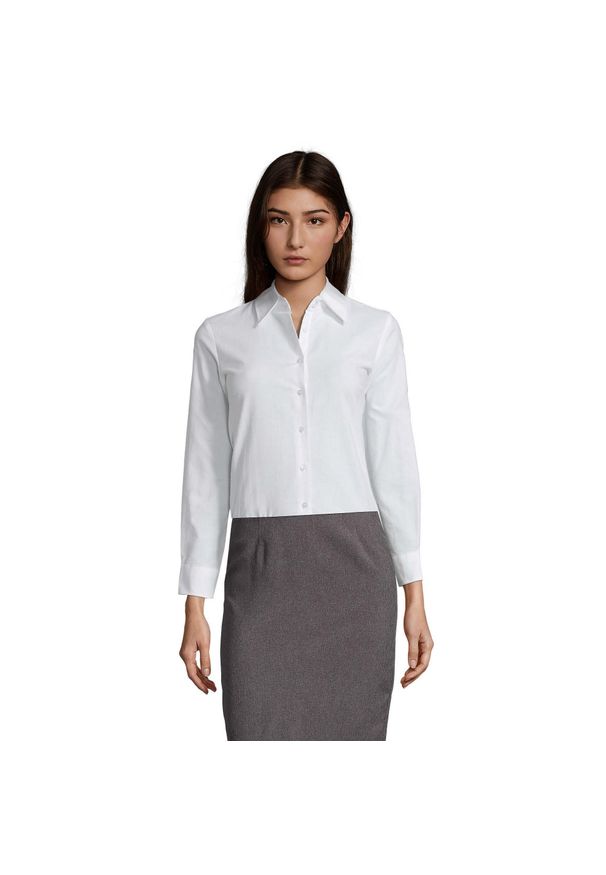 SOL'S - Damska Koszula Z Długim Rękawem Embassy 130 Oxford. Okazja: na co dzień. Kolor: biały. Długość rękawa: długi rękaw. Długość: długie. Styl: casual