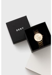 DKNY - Dkny Zegarek NY2947 damski. Kolor: złoty. Materiał: materiał #2