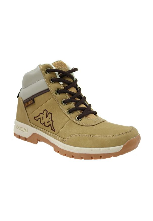 Buty zimowe męskie, Kappa Bright Mid Light. Kolor: żółty, wielokolorowy, brązowy. Materiał: materiał, syntetyk, tkanina. Sezon: zima