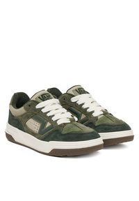 Vans Sneakersy Upland VN000D6FBGK1 Khaki. Kolor: brązowy. Materiał: zamsz, skóra