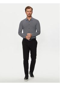 BOSS - Boss Koszula Roan 50522091 Czarny Slim Fit. Kolor: czarny. Materiał: syntetyk #5