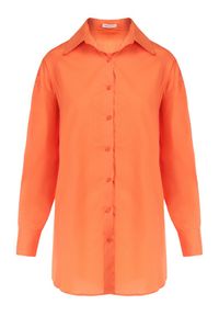 Born2be - Pomarańczowa Koszula Doriemara. Kolor: pomarańczowy. Długość rękawa: długi rękaw. Długość: długie #6