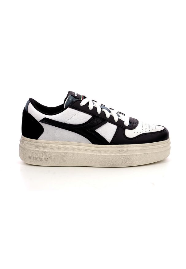 Diadora - Sneakersy damskie DIADORA MAGIC BOLD DUNES WN. Kolor: czarny, biały, wielokolorowy. Sport: turystyka piesza