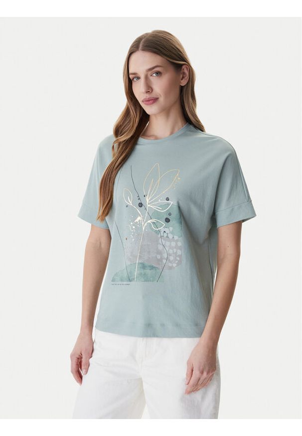 only - ONLY T-Shirt Jany 15356044 Zielony Regular Fit. Kolor: zielony. Materiał: syntetyk