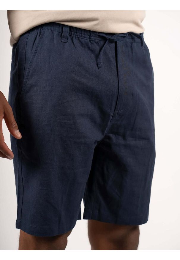 MARCUS - Męskie Spodenki Marcus Brad Shorts Night Navy 19-200239-7105