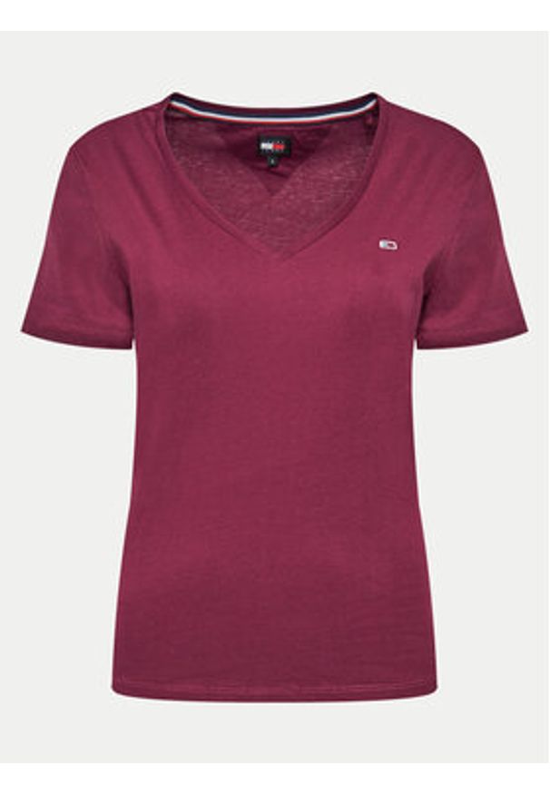 Tommy Jeans Komplet 2 t-shirtów DW0DW11458 Kolorowy Slim Fit. Materiał: bawełna. Wzór: kolorowy