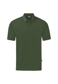 Polo Jako Organic Stretch. Typ kołnierza: polo. Kolor: zielony. Sport: piłka nożna #1