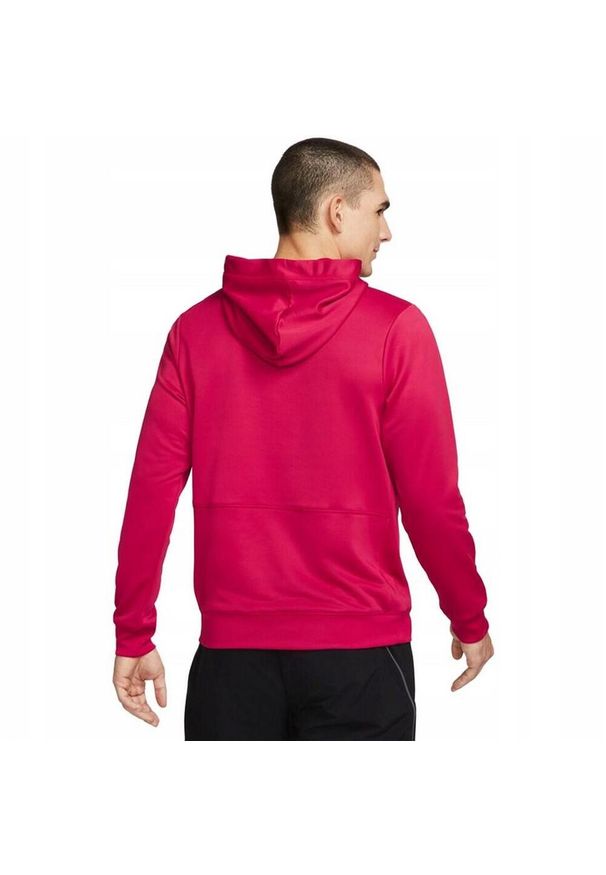 Nike - Męska Bluza Z Kapturem DF FC Libero. Typ kołnierza: kaptur. Kolor: różowy