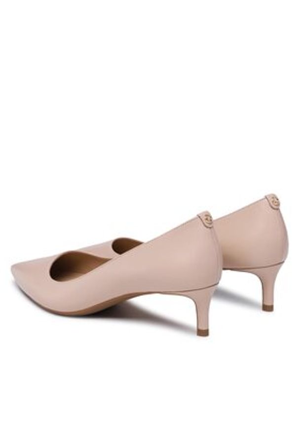 MICHAEL Michael Kors Czółenka Alina Flex 40R3ALMP1L Beżowy. Kolor: beżowy. Materiał: skóra