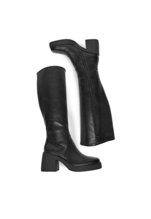 DeeZee Kozaki CEO-HY60151-2 Czarny. Kolor: czarny. Materiał: materiał