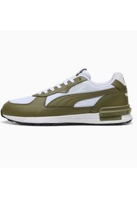 Buty Sportowe Męskie Puma Graviton Sl Remix. Zapięcie: sznurówki. Kolor: biały. Materiał: materiał. Szerokość cholewki: normalna. Sport: turystyka piesza