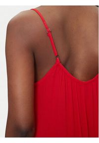 only - ONLY Sukienka letnia Niki 15344611 Czerwony Regular Fit. Kolor: czerwony. Materiał: wiskoza. Sezon: lato #5