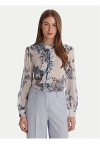 Marella Koszula Canapa 2613111151 Błękitny Relaxed Fit. Kolor: niebieski. Materiał: wiskoza #1