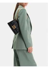 DKNY Torebka Minna R433KG75 Czarny. Kolor: czarny. Materiał: skórzane