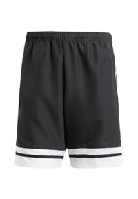 Adidas - Spodenki męskie adidas Squadra 25. Kolor: biały, zielony, brązowy, wielokolorowy. Sport: piłka nożna