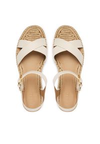 Lauren Ralph Lauren - LAUREN RALPH LAUREN Espadryle 802P06400002 Biały. Kolor: biały. Materiał: skóra #6