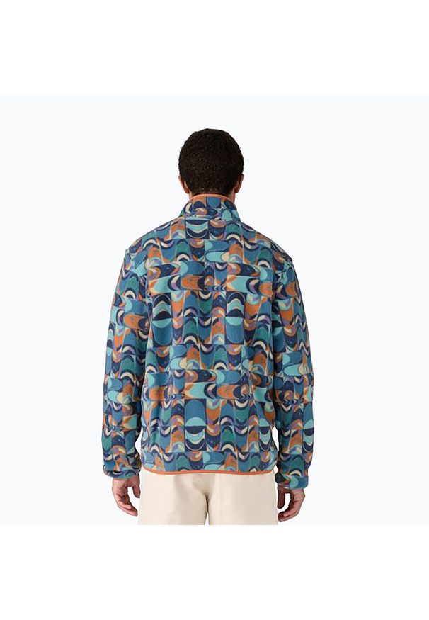 Bluza trekkingowa męska Patagonia LW Synch Snap-T P/O. Kolor: niebieski